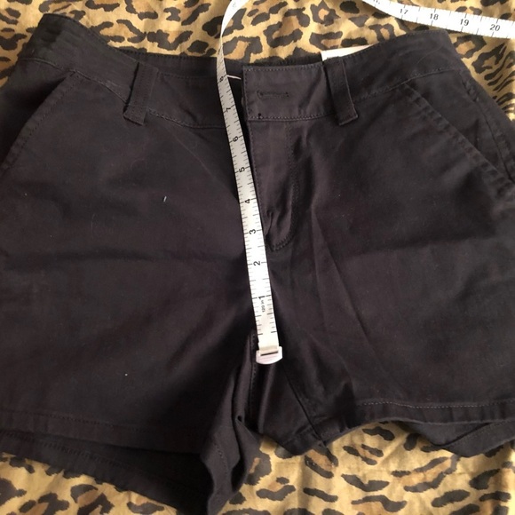 SO size 3 navy chino shorts with pockets very dark navy almost black NWT - Picture 3 of 10